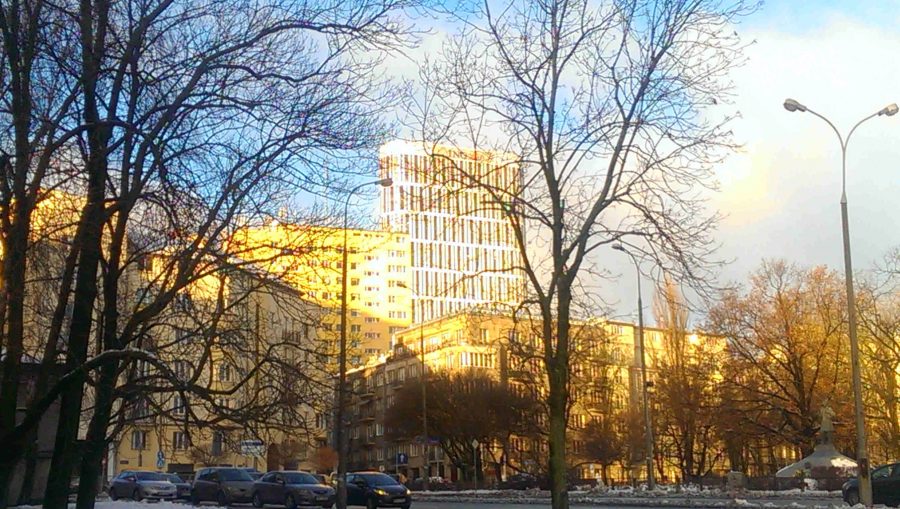 Warszawa o poranku