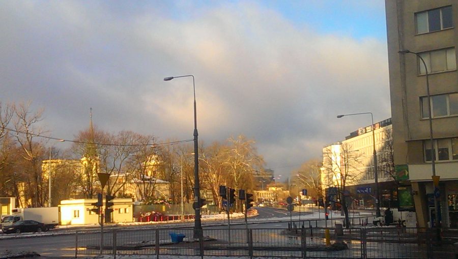 Warszawa o poranku
