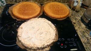 przygptowanie tortu czekoladowego